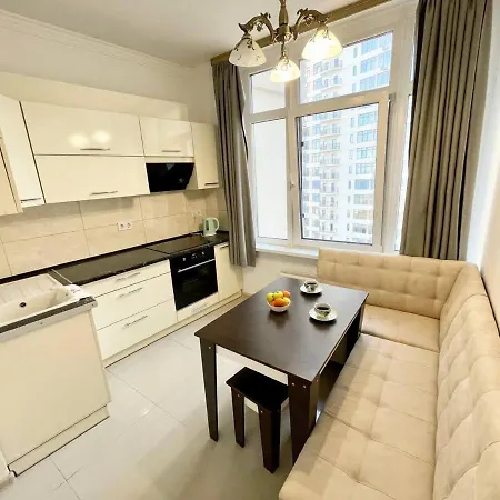 Apartment просторная двухкомнатная в аркадии с видом на море!