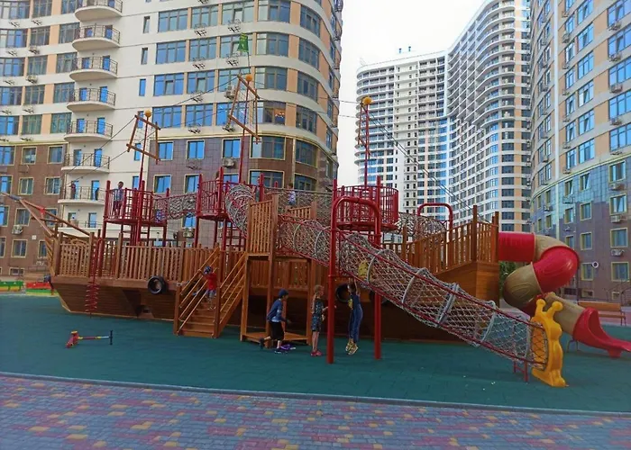 Appartement просторная двухкомнатная в аркадии с видом на море на 6 человек Odessa